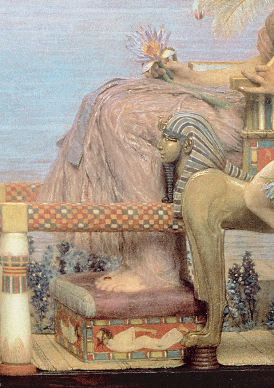 Mózes megtalálása a fáraó lánya által alkotó: Lawrence Alma Tadema