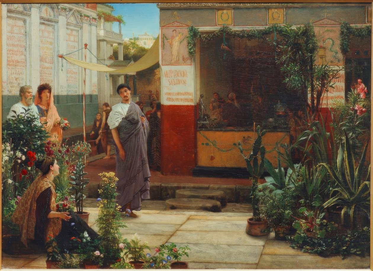 A virágpiac alkotó: Lawrence Alma Tadema