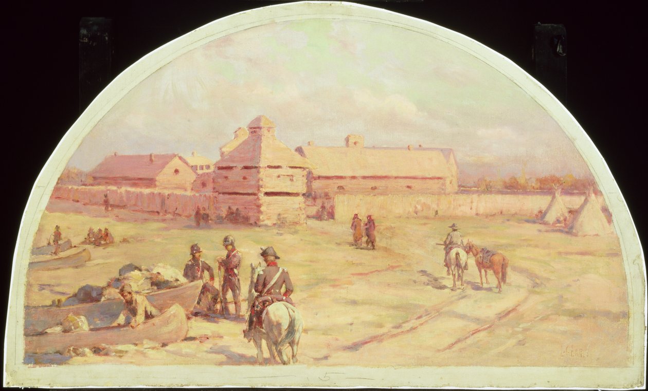 Az első Fort Dearborn alkotó: Lawrence Carmichael Earle