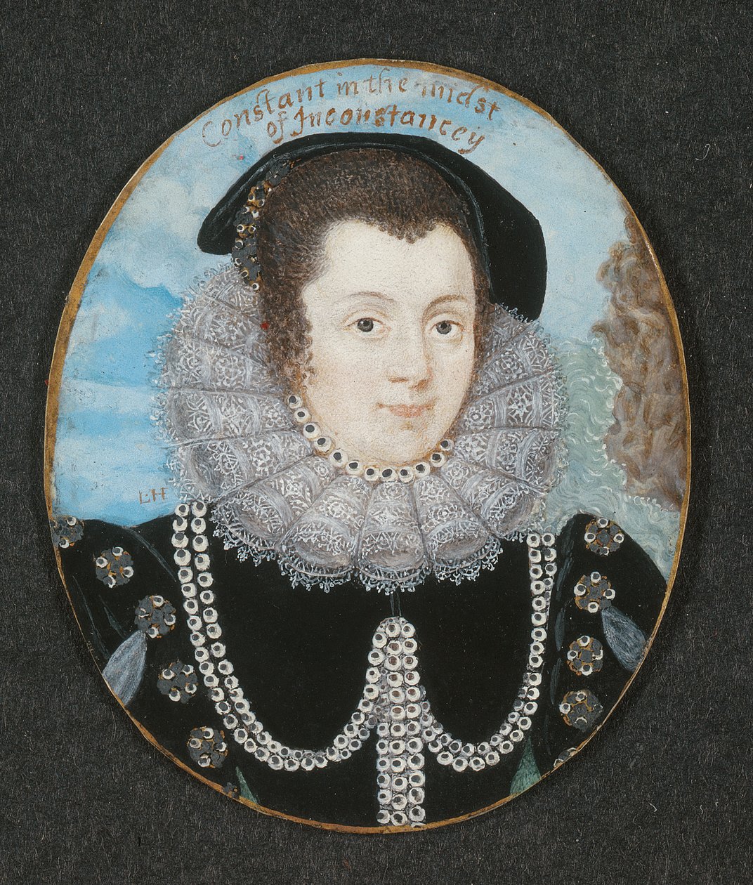 Margaret Clifford (kb.1560-1616) Cumberland grófnője alkotó: Lawrence Hilliard