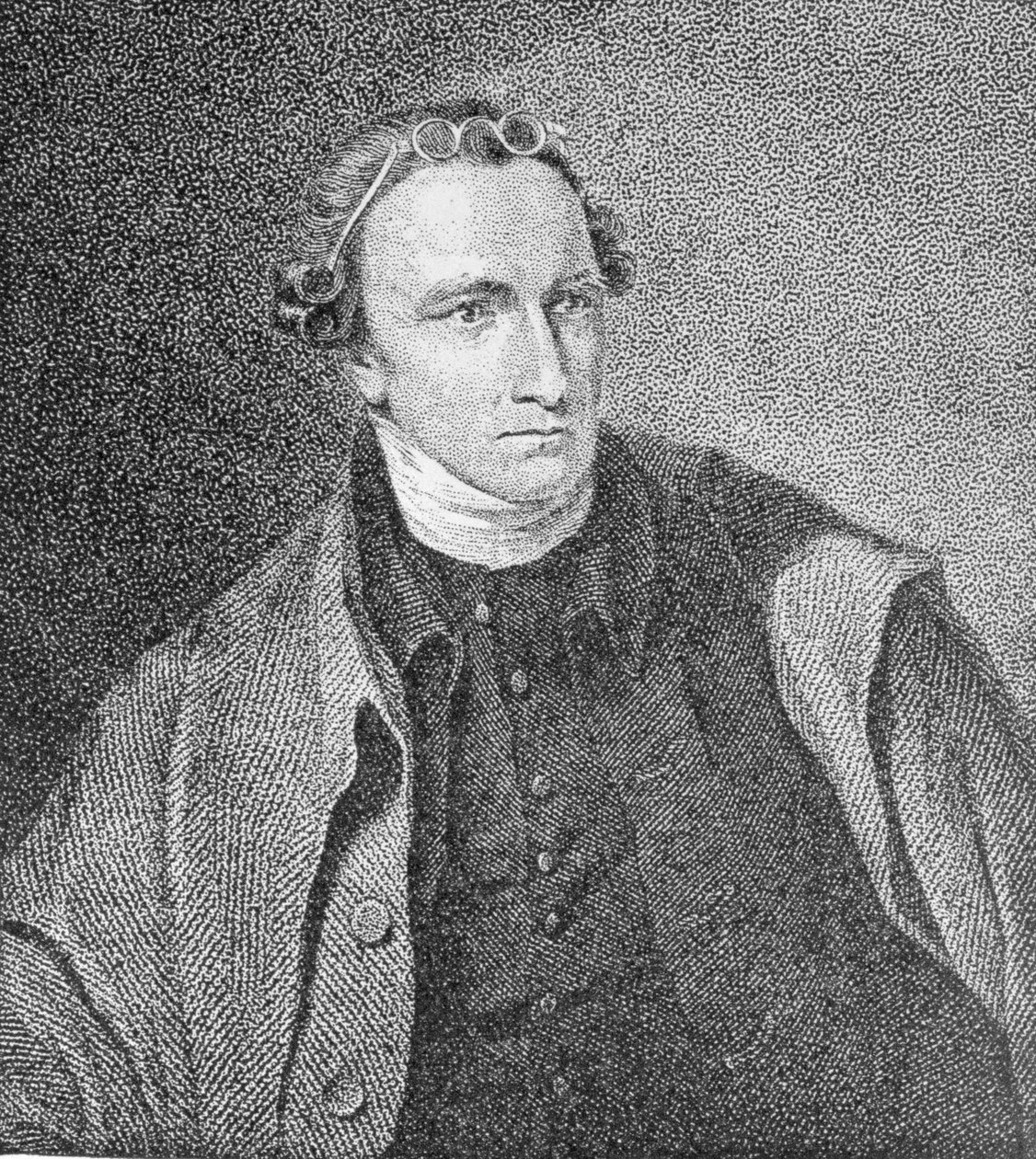Patrick Henry portréja, William Satchwell Leney (1769-1821) metszete az Analectic Magazine 1817. decemberi nyomatából alkotó: Lawrence Sully