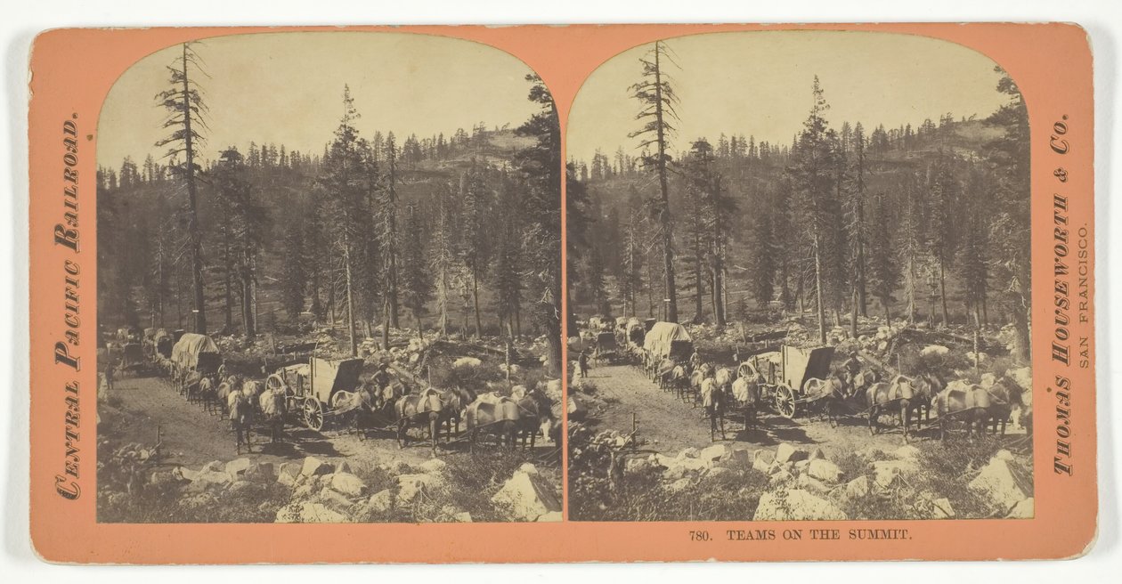 Csapatok a csúcson, 1867. alkotó: Lawrence and Houseworth