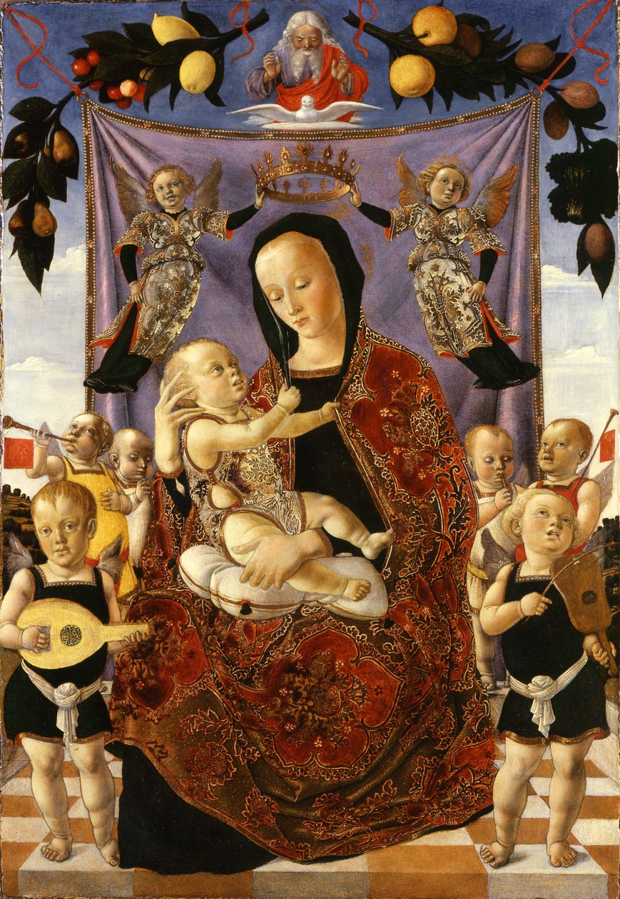 Az alázat Madonnája alkotó: Lazzaro Bastiani