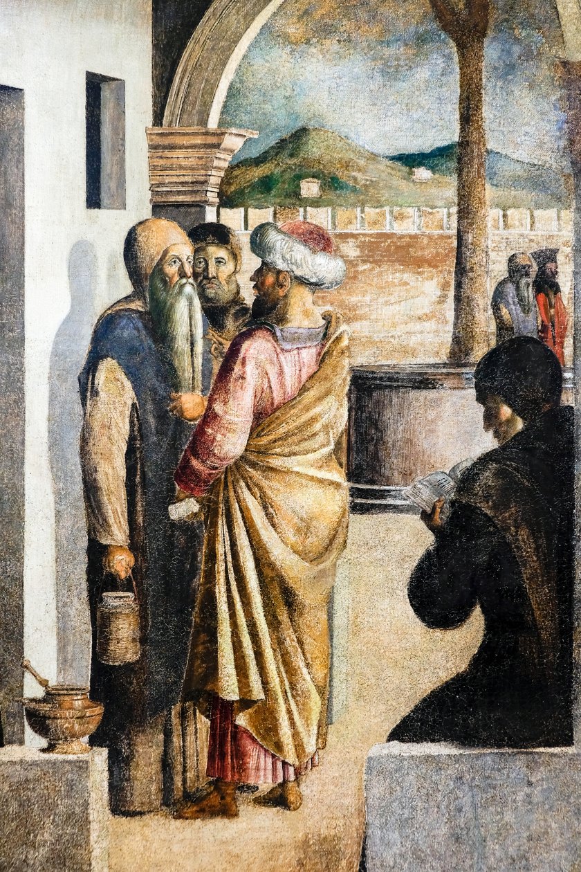 Szent Jeromos úrvacsorája, 1470/80 körül (olaj, vászon) alkotó: Lazzaro Bastiani