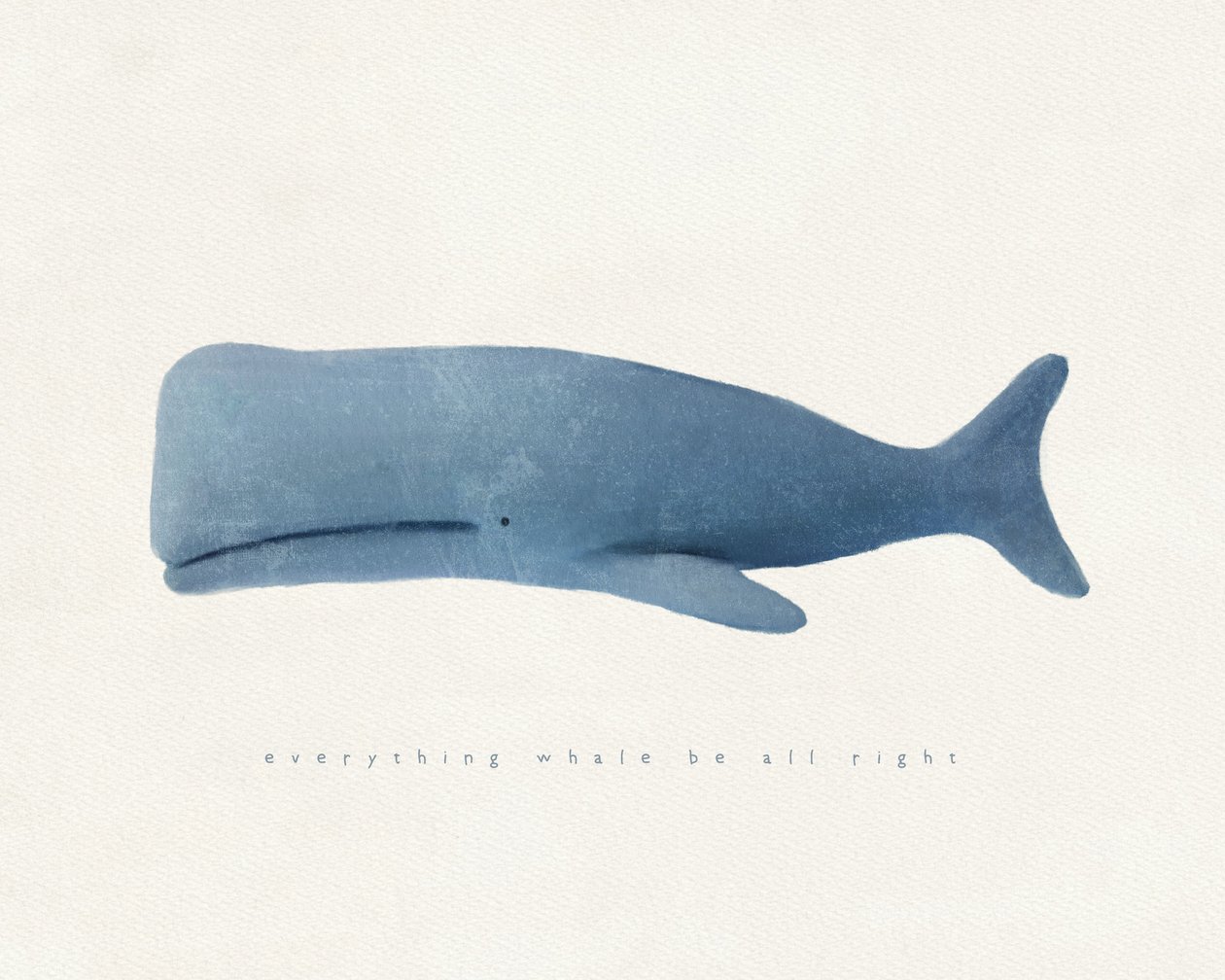 Everything Whale Be All Right, 2020 körül (vegyes technika) alkotó: Leah Straatsma