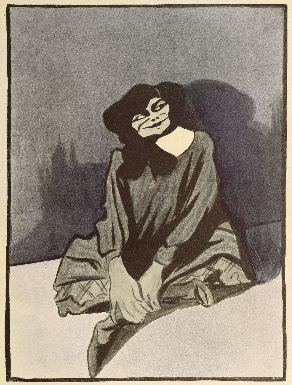 Colette karikatúrája a „L