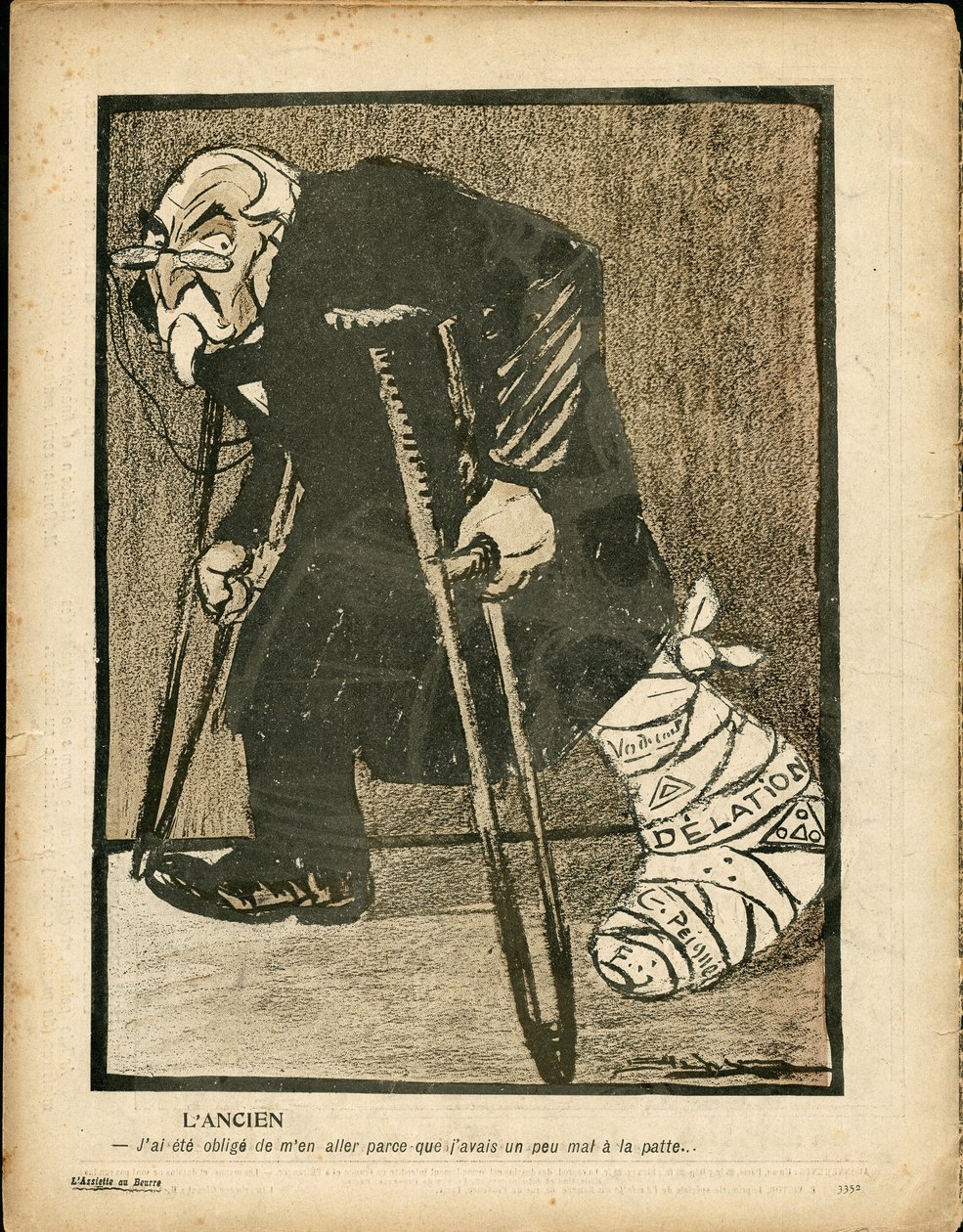 The Butter Plate, 199. szám, Szatirikus színben alkotó: Leal de Camara