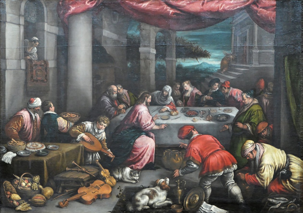 Kána esküvője alkotó: Leandro Bassano