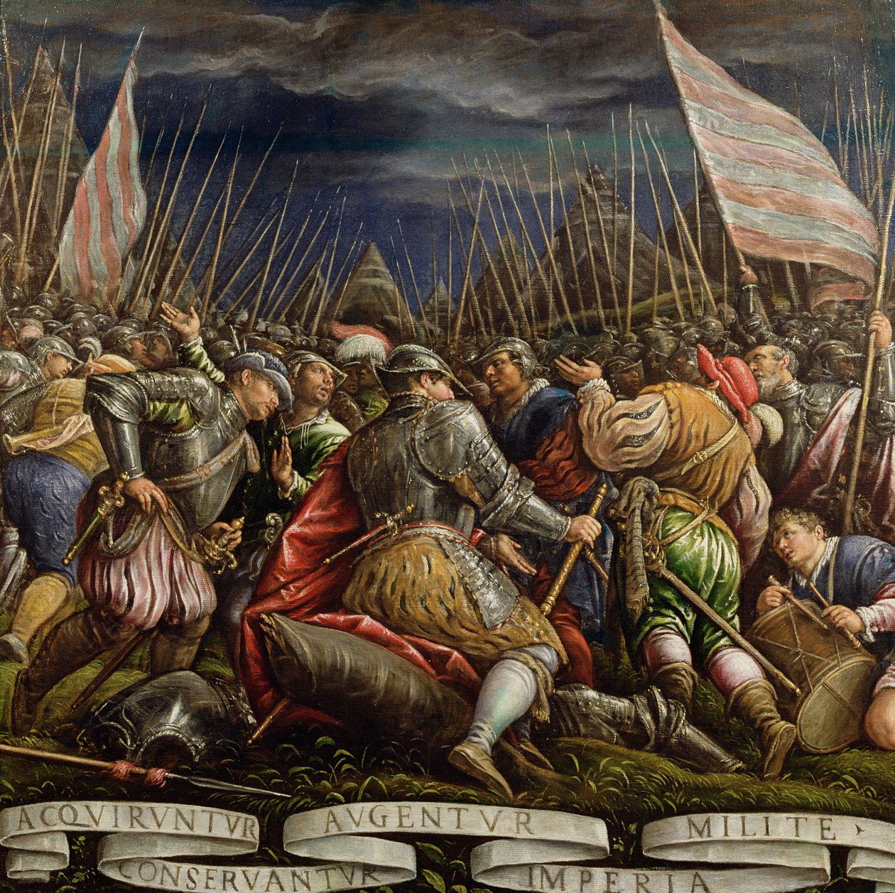 A haditanács alkotó: Leandro da Ponte Bassano