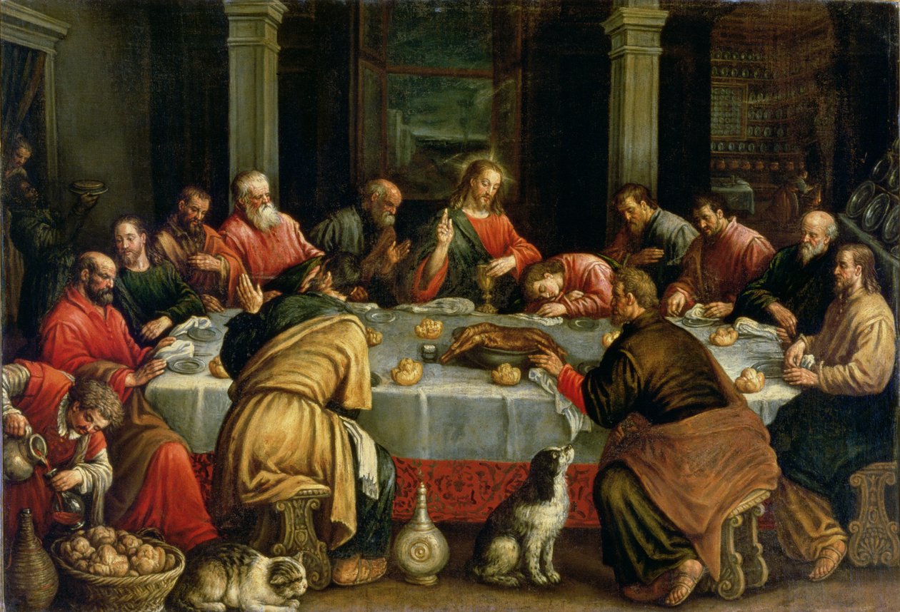 Az utolsó vacsora alkotó: Leandro da Ponte Bassano