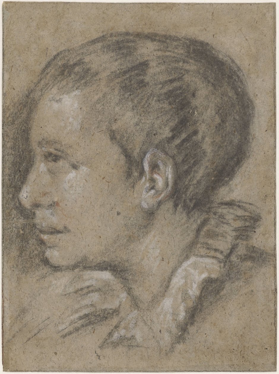 Egy fiú portréja, balra alkotó: Leandro Bassano