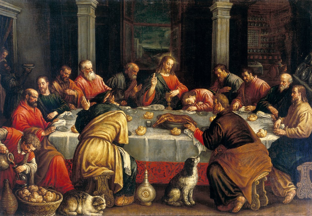 Utolsó vacsora alkotó: Leandro da Ponte Bassano