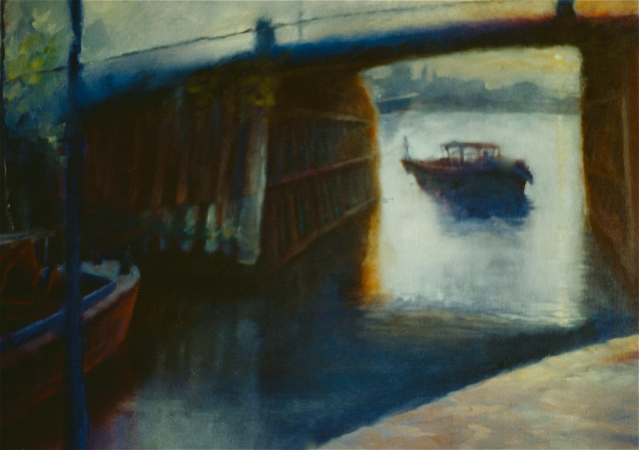 Menedék, 2000 Thames öngyújtó Pimlico dokkoló alkotó: Lee Campbell
