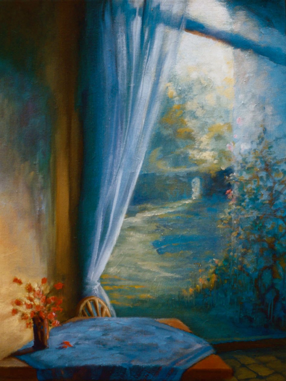 Nyári árnyak, 1999 (olaj, papír) alkotó: Lee Campbell