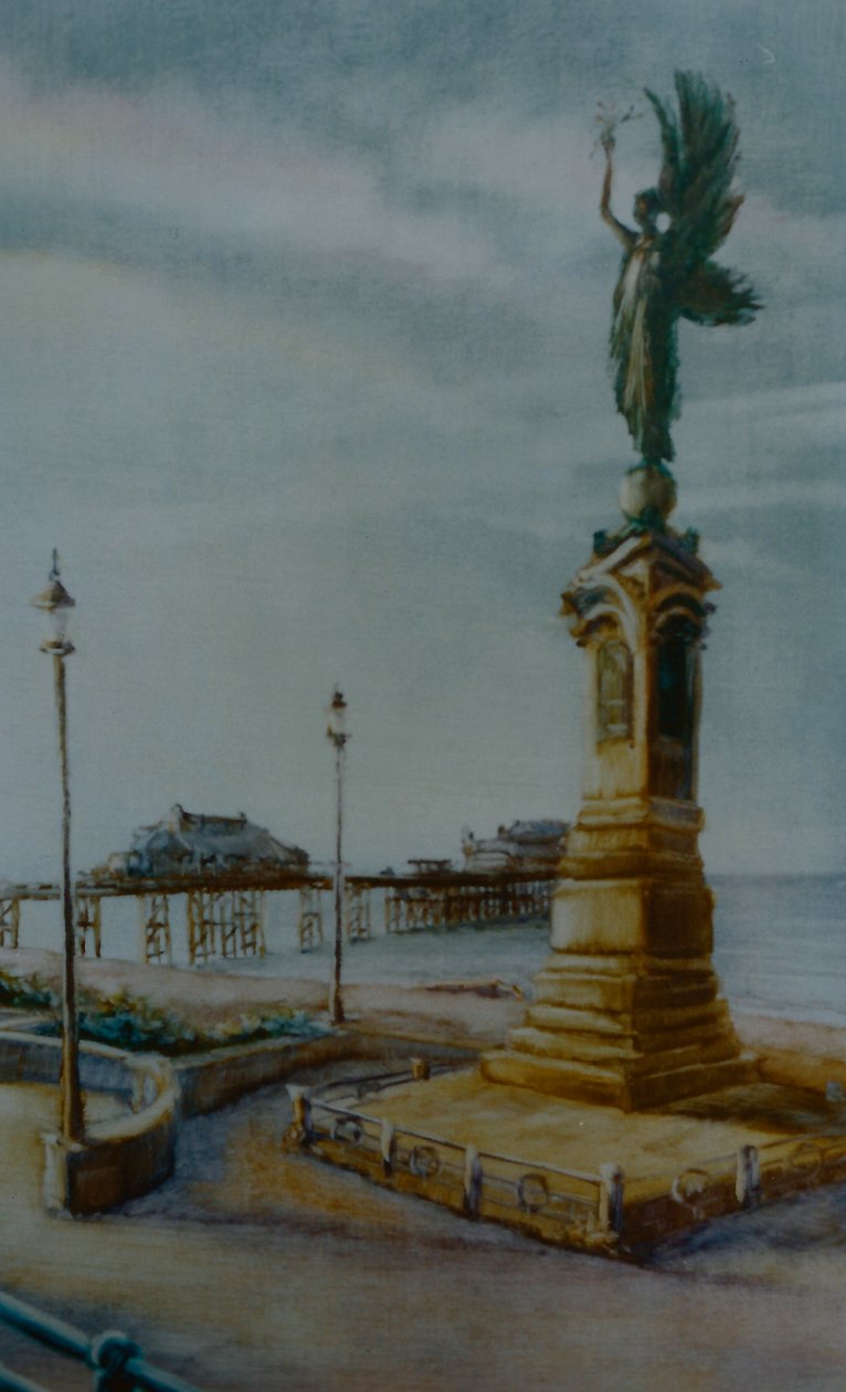 Hove angyala, 2000 (olaj, papír) Brighton szobor alkotó: Lee Campbell