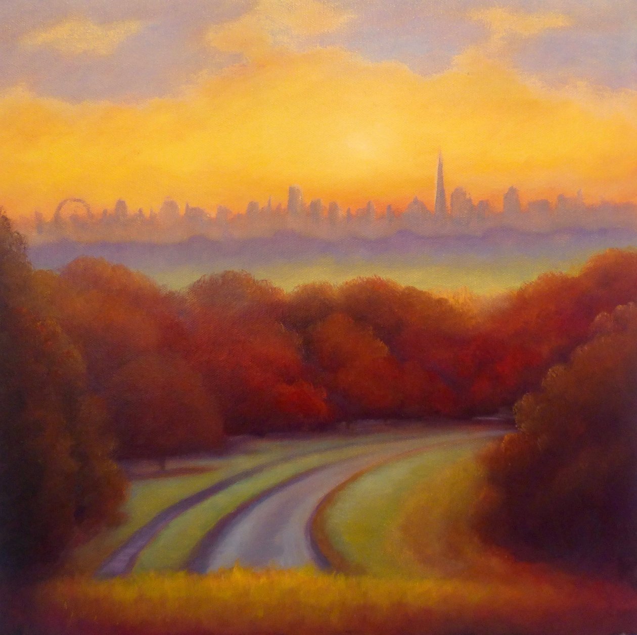 Autumn Dawn Richmond Park, 2023 alkotó: Lee Campbell