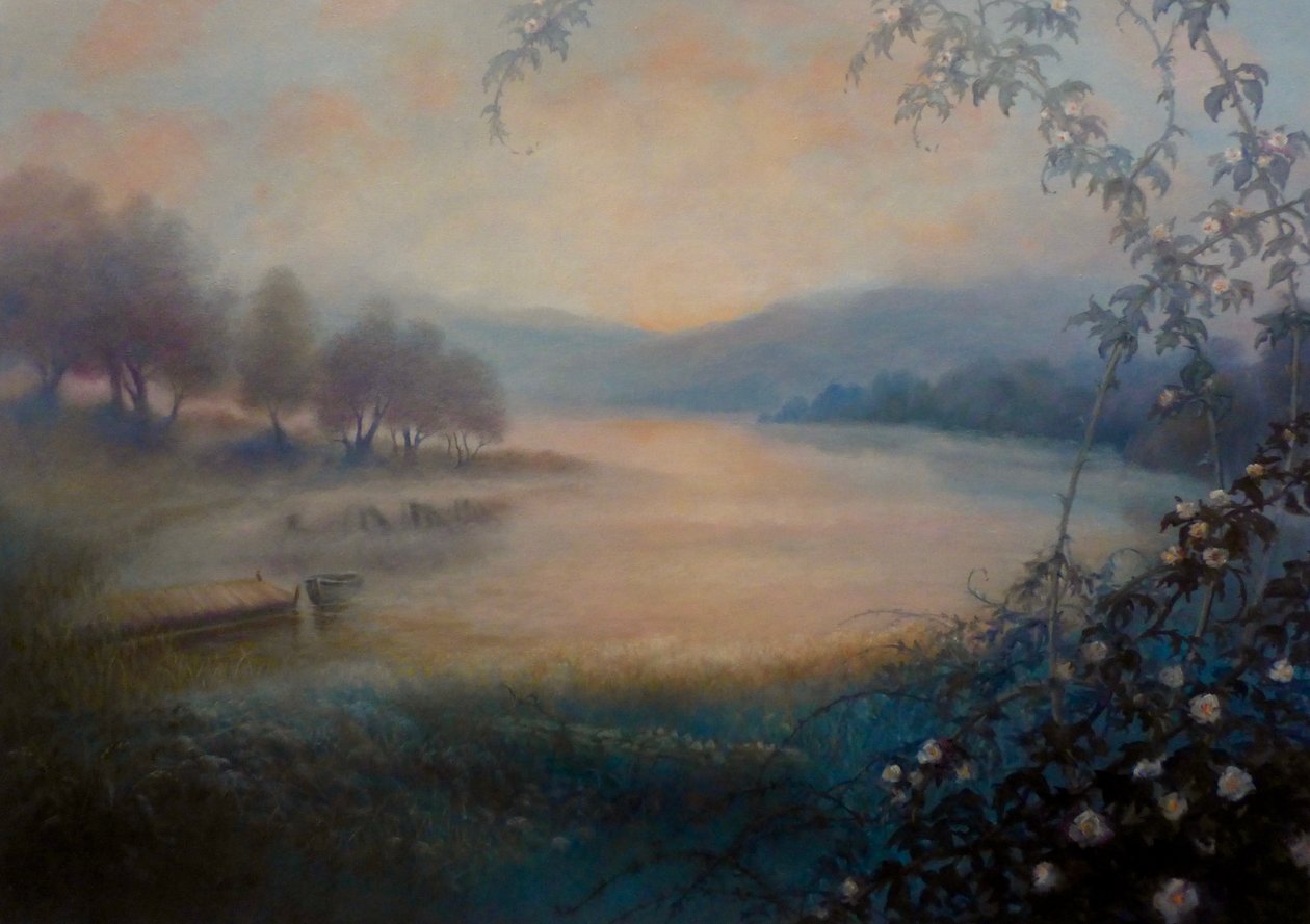 Place to Dream, 2022 (olaj, vászon) alkotó: Lee Campbell