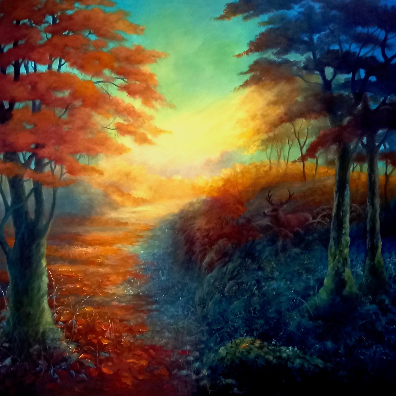 Forest Light, 2021 alkotó: Lee Campbell