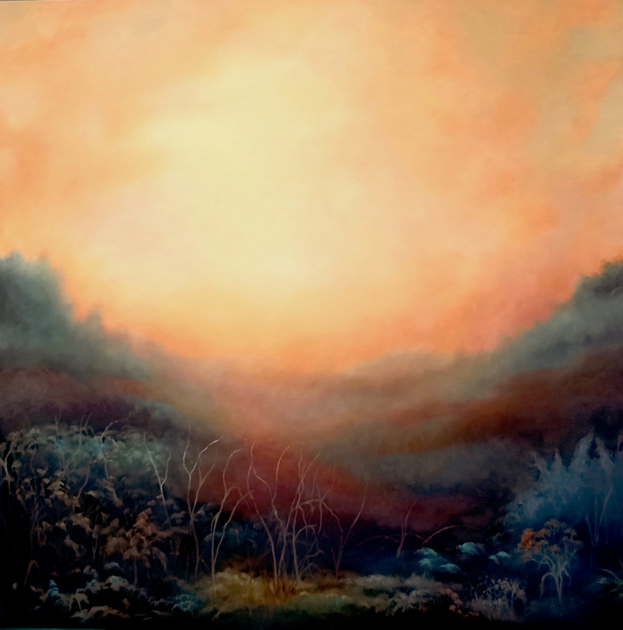 Prophecy – Beyond the Heath, 2021 (olaj, vászon) alkotó: Lee Campbell
