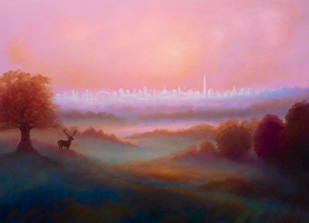 Richmond Park reggel, 2023 alkotó: Lee Campbell