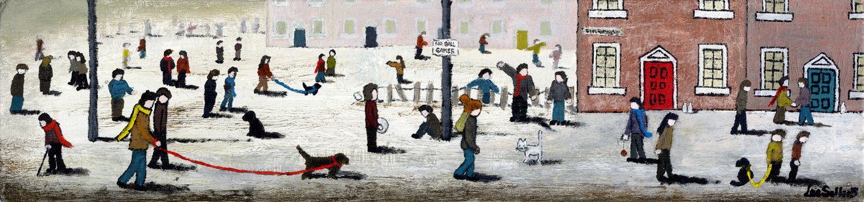 Out and About, 2015, (Akril és tinta fán) alkotó: Lee Sellers