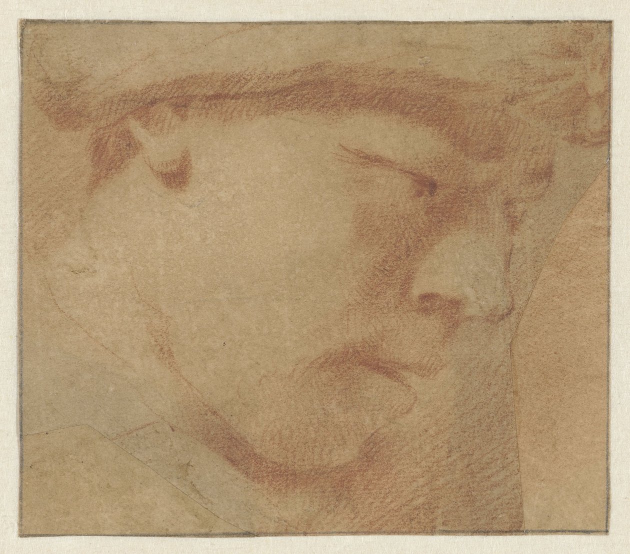 Egy fiú feje, jobbra alkotó: Leendert van der Cooghen (manner of)