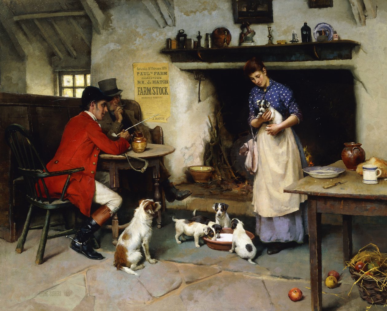 A család szépsége, 1895 alkotó: Leghe Suthers
