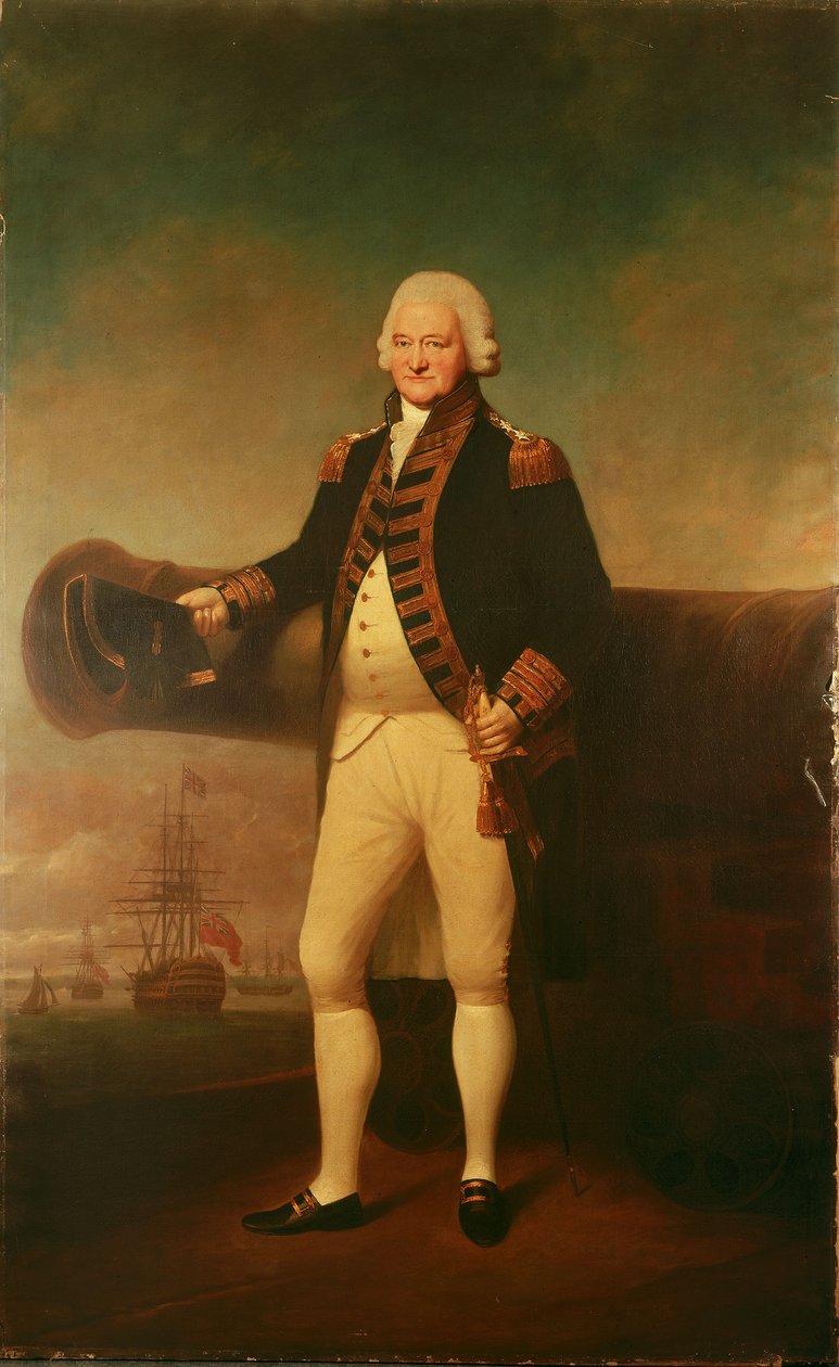 Sir Peter Parker admirális (1721-1811), 1799 körül (olaj, vászon) alkotó: Lemuel Francis Abbott