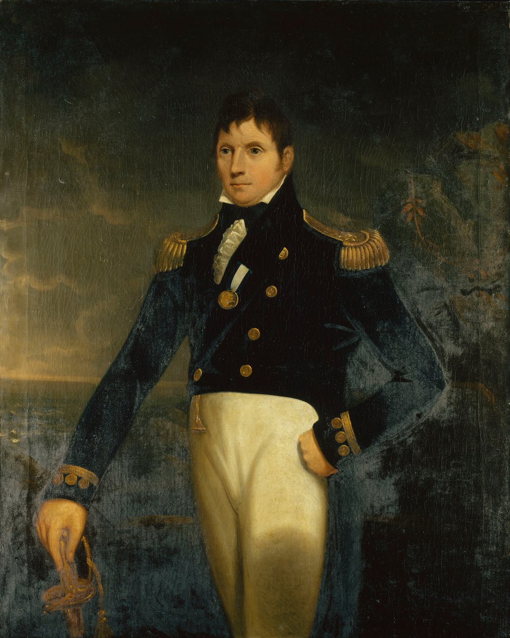 Sir Eliab Harvey ellentengernagy (1758-1830), 18. század vége-19. század eleje (olaj, vászon) alkotó: Lemuel Francis Abbott