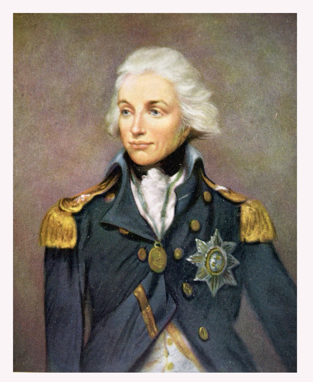 Sir Horatio Nelson ellentengernagy (1758-1805) alkotó: Lemuel Francis Abbott