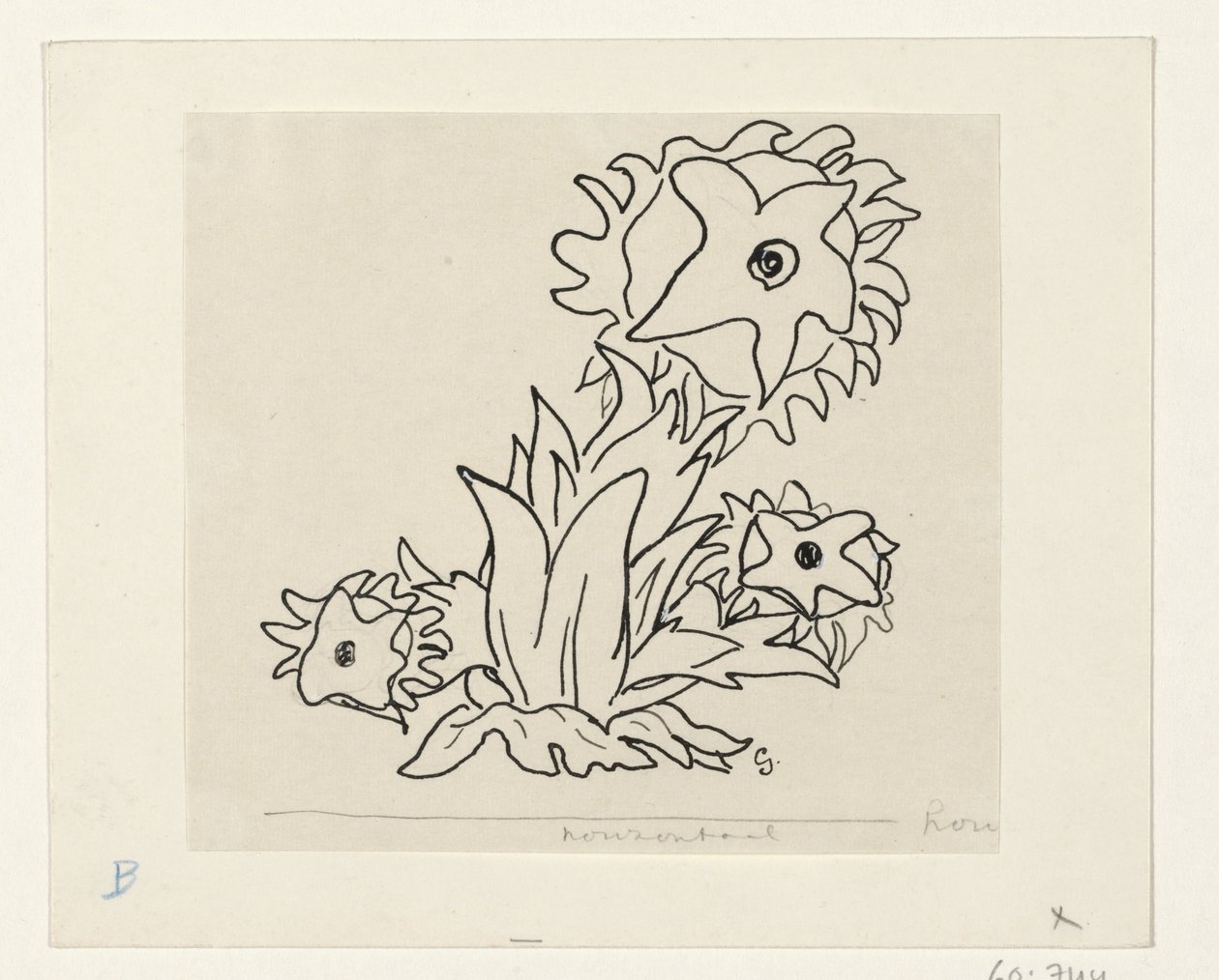 Virágok alkotó: Leo Gestel (signed by artist)