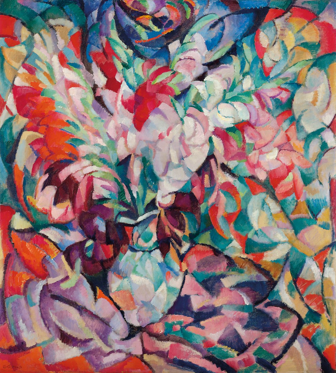 Kardvirág; Gladiolén alkotó: Leo Gestel
