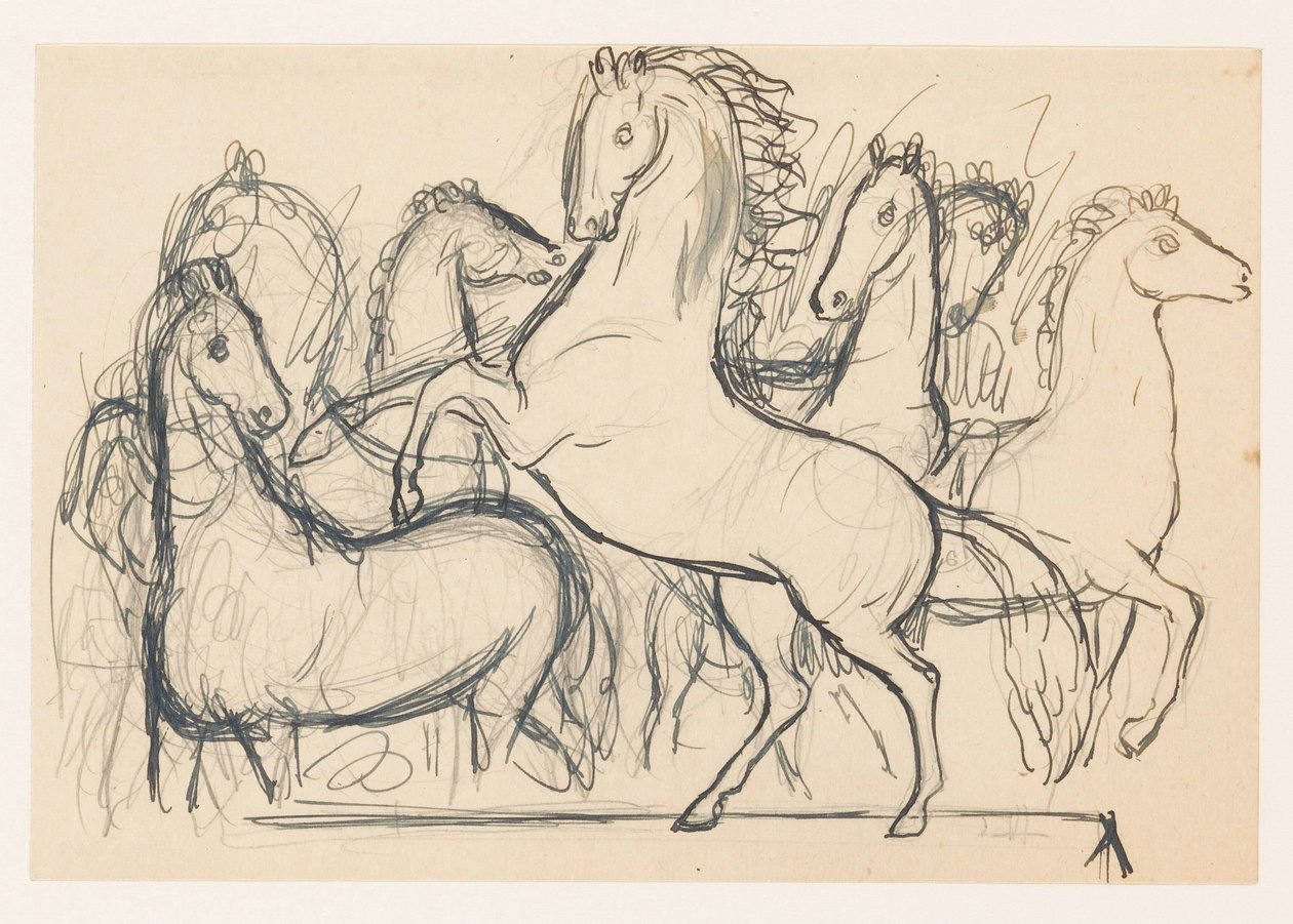 Lócsorda alkotó: Leo Gestel
