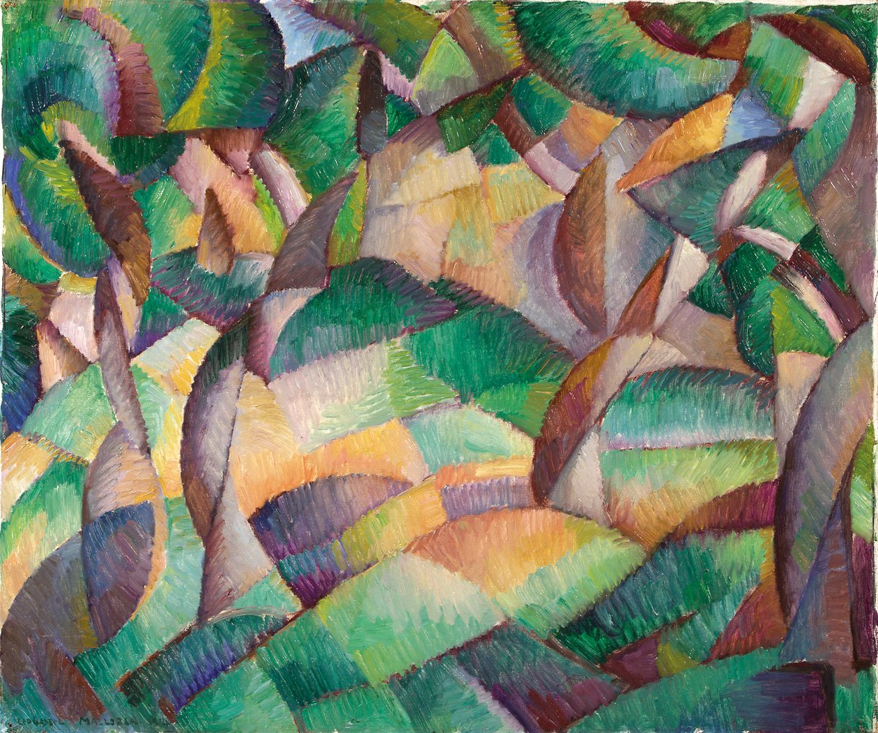 Olive Grove, Mallorca alkotó: Leo Gestel