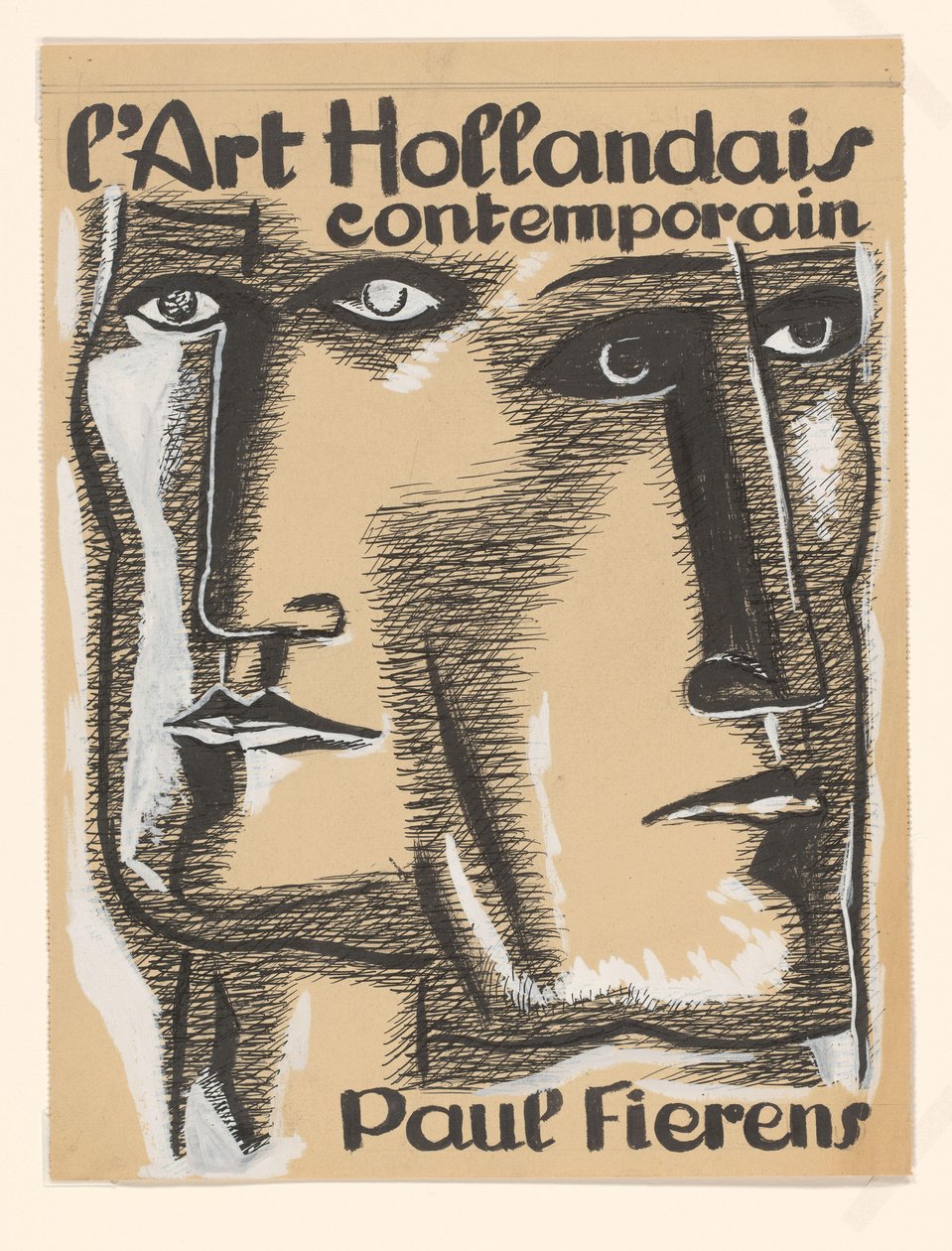Ontwerp boekomslag Kortárs holland művészet alkotó: Leo Gestel