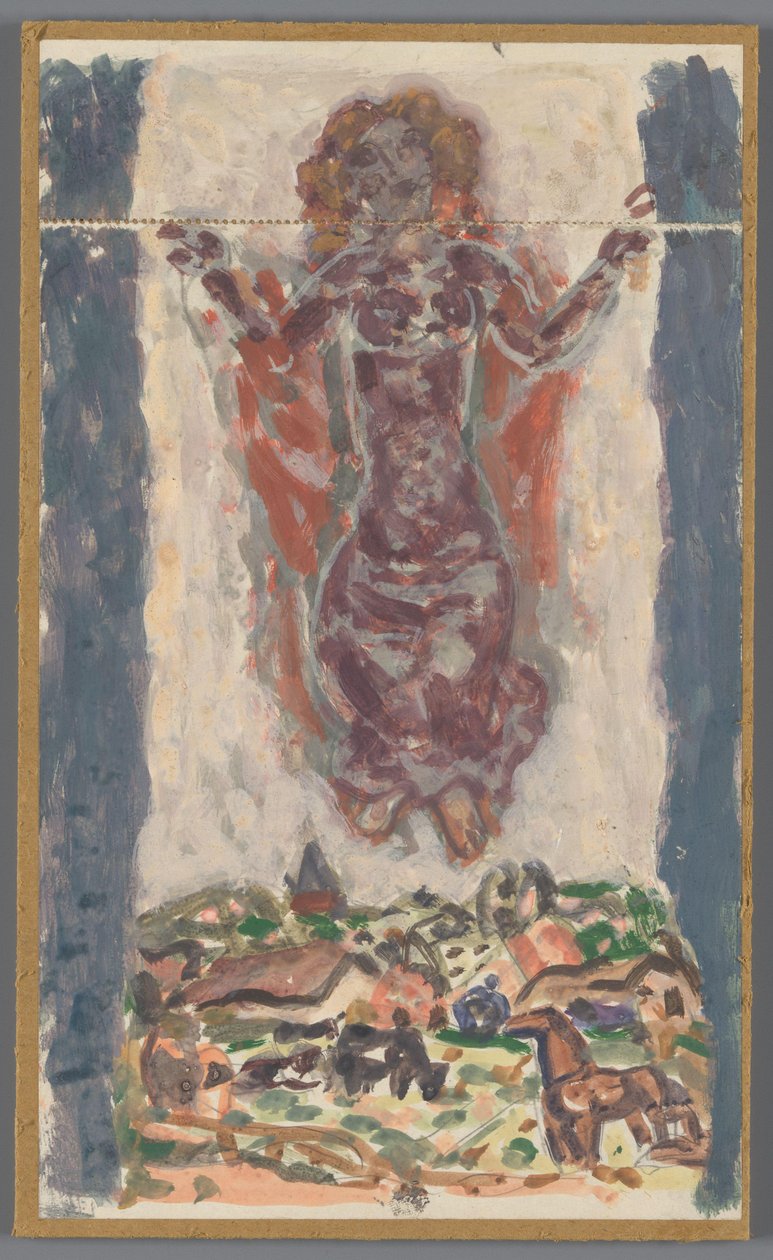 A zenekar tervezője: Karl Baarslag, S.O.S., [1936-1937] alkotó: Leo Gestel