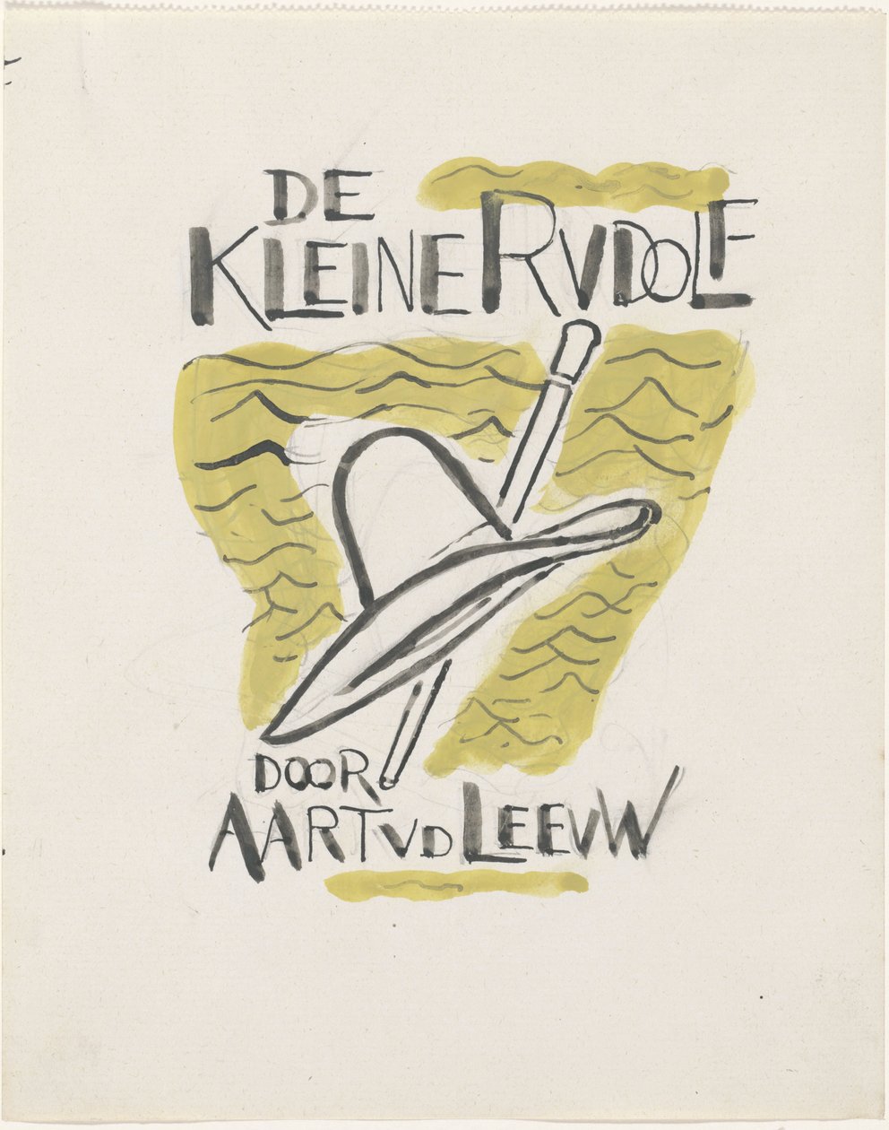Kötéstervezés: Aart van der Leeuw, A kis Rudolf, 1930 alkotó: Leo Gestel