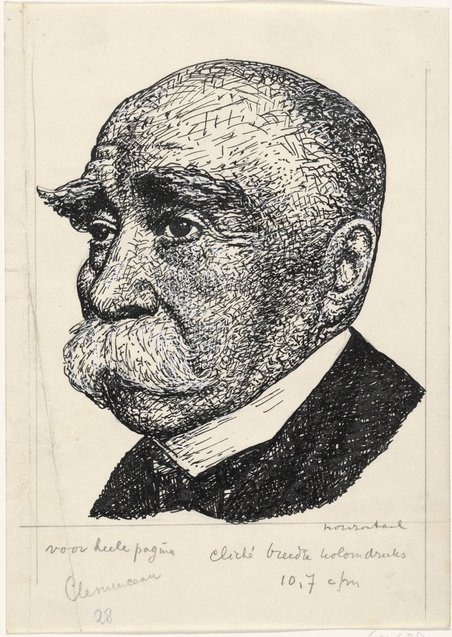 George-Eugene-Benjamin Clemenceau portréja alkotó: Leo Gestel