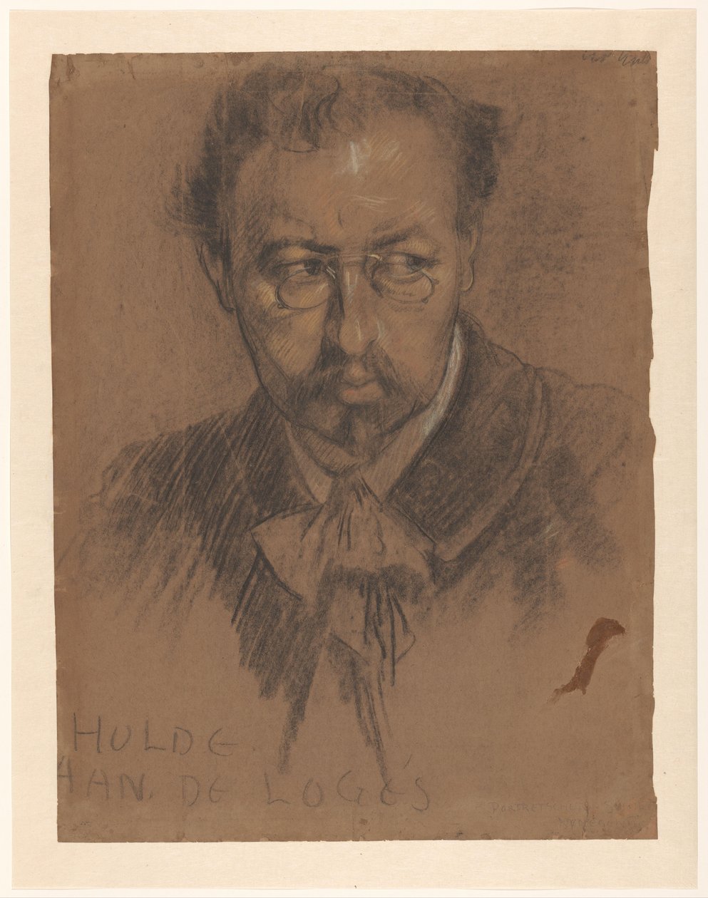 Leendert Adriaan Schilt portréja alkotó: Leo Gestel