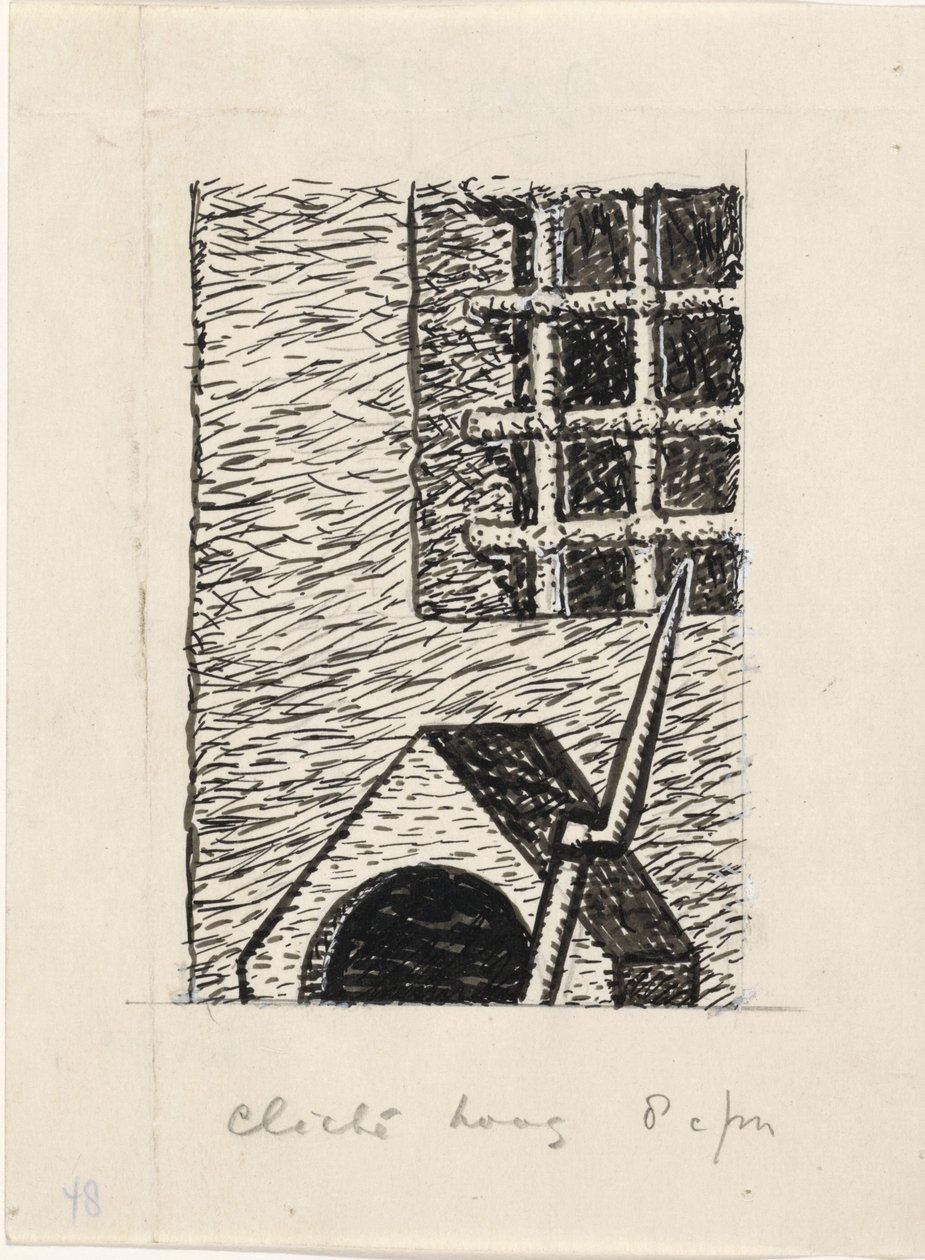 Ablak rácsokkal alkotó: Leo Gestel