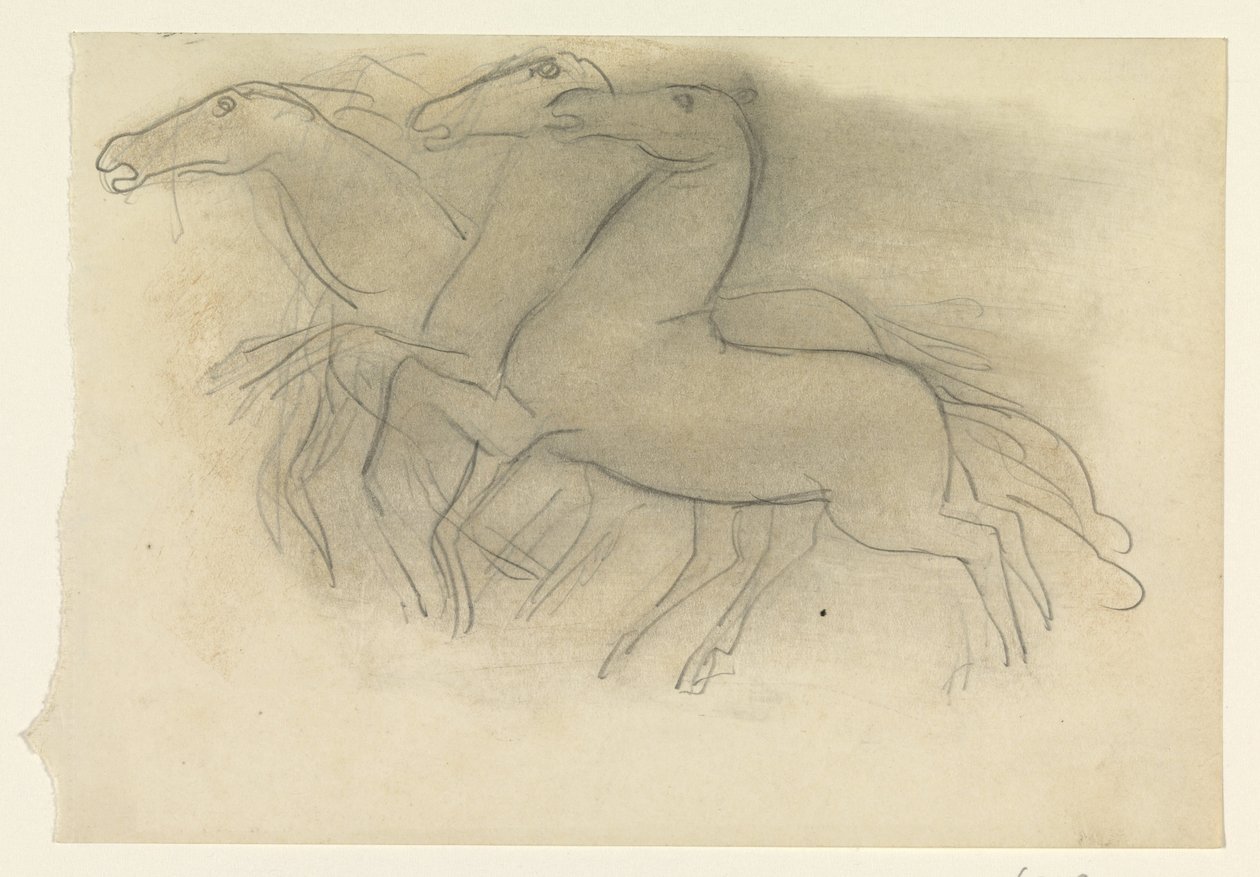 Futó lovak alkotó: Leo Gestel