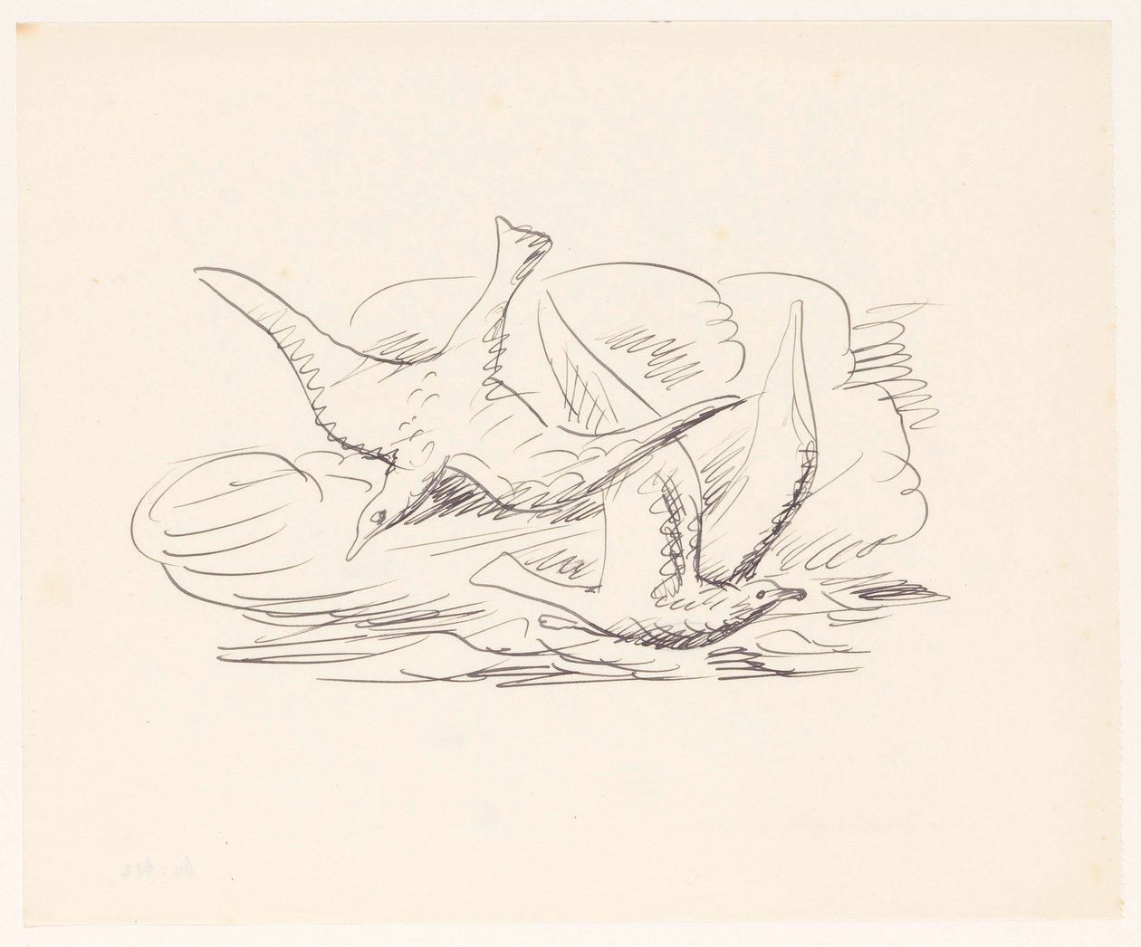 Két sirály alkotó: Leo Gestel