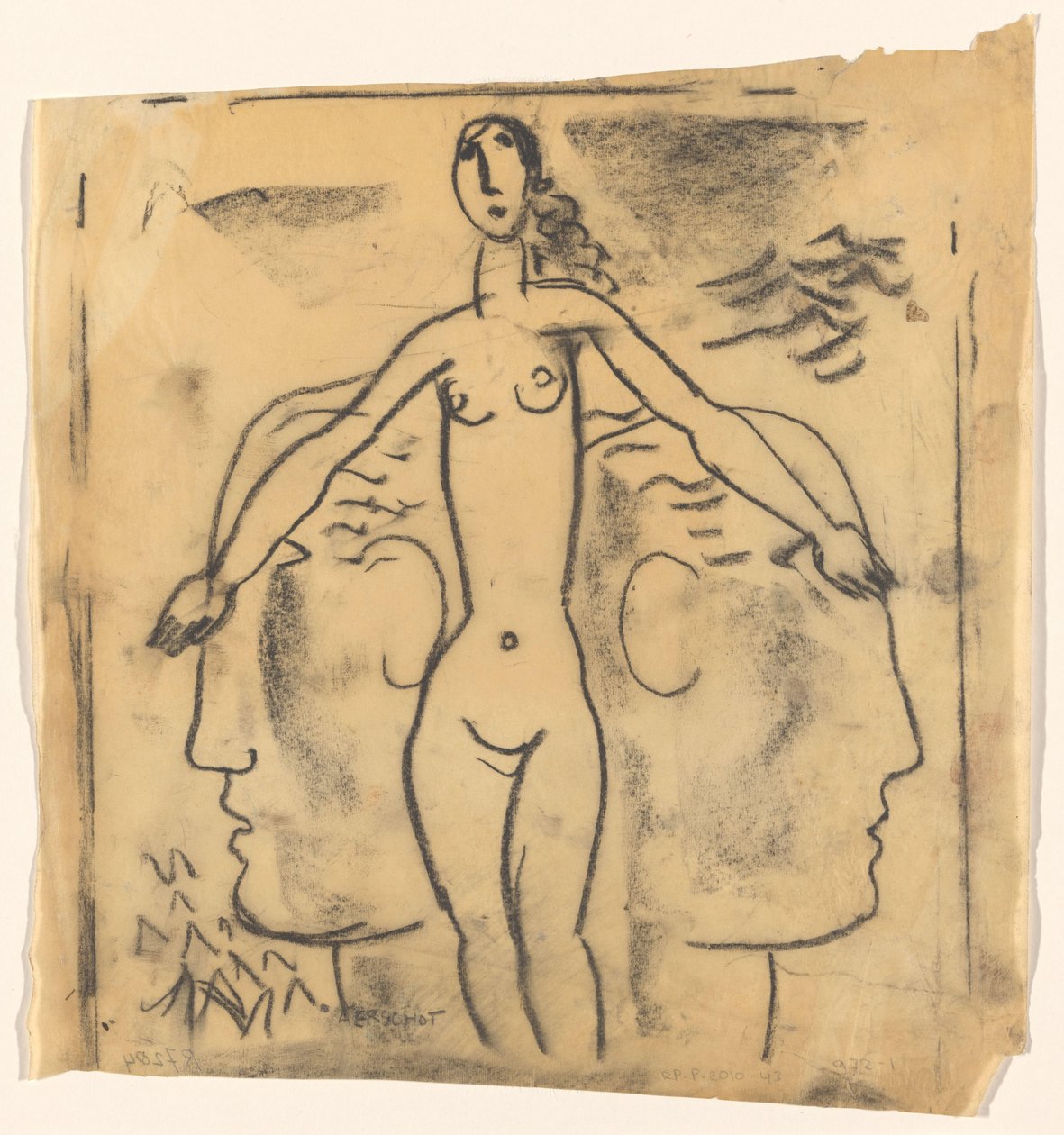 Weiblicher Akt alkotó: Leo Gestel