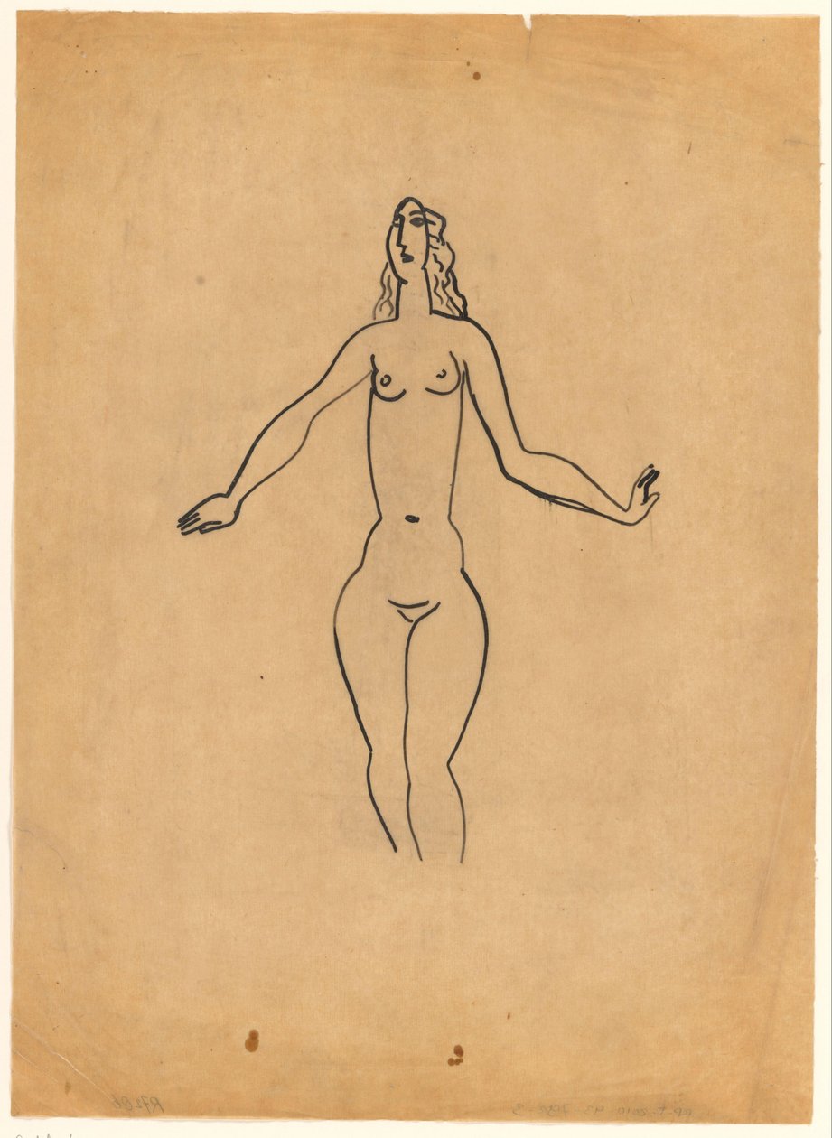 Weiblicher Akt alkotó: Leo Gestel