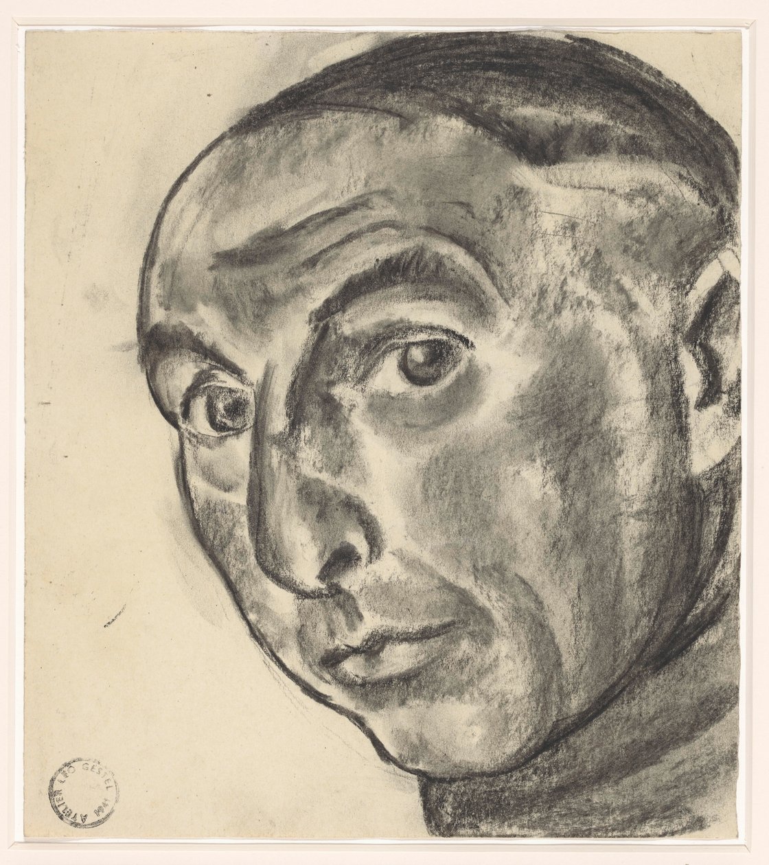 Önarckép alkotó: Leo Gestel