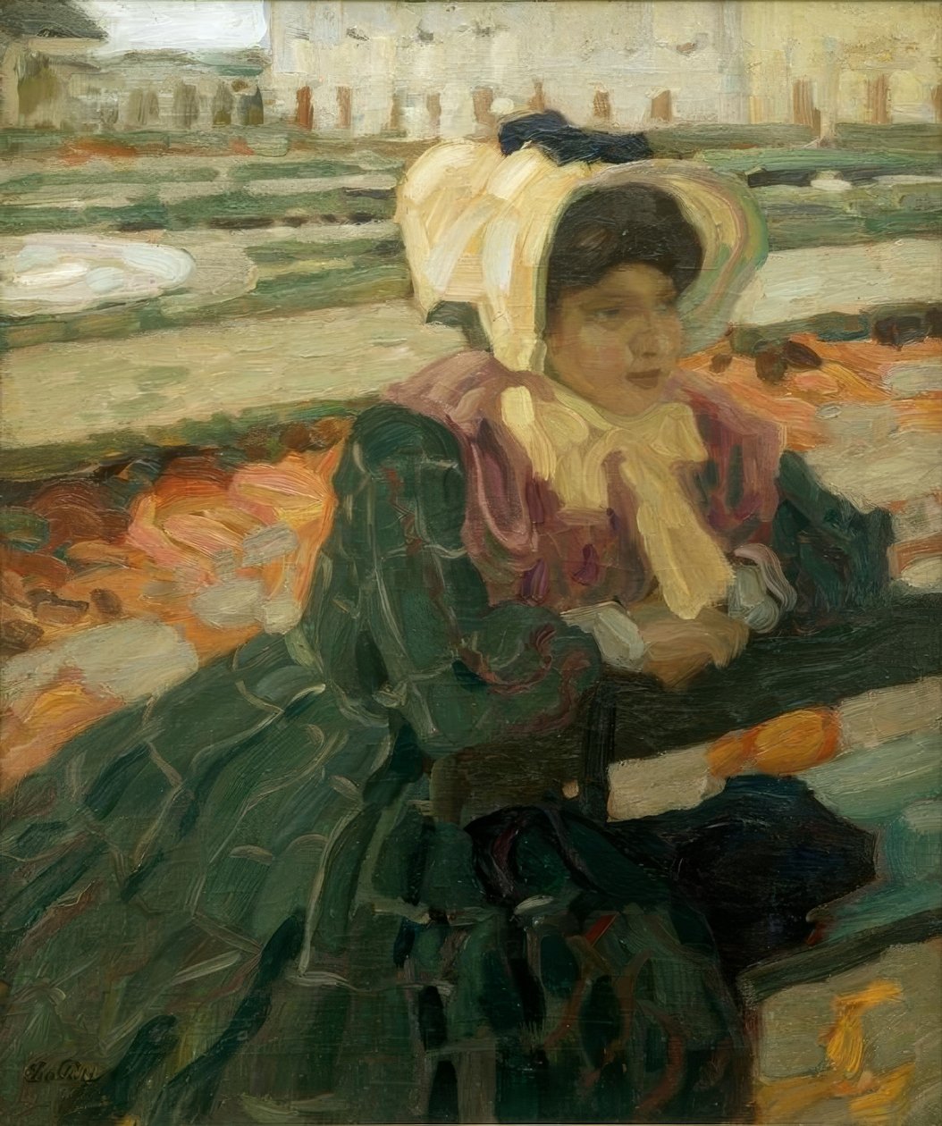 A zöld ruha alkotó: Leo Putz