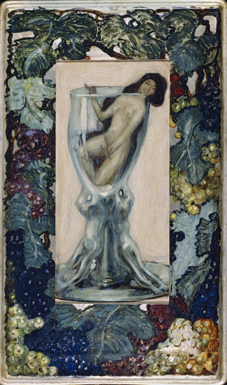 lány a pohárban alkotó: Leo Putz