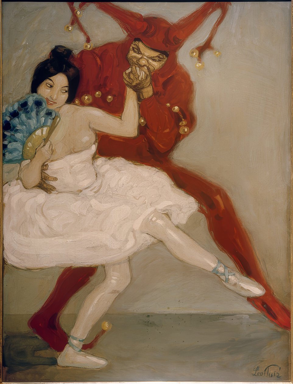 Till Eulenspiegel és balett-táncos alkotó: Leo Putz