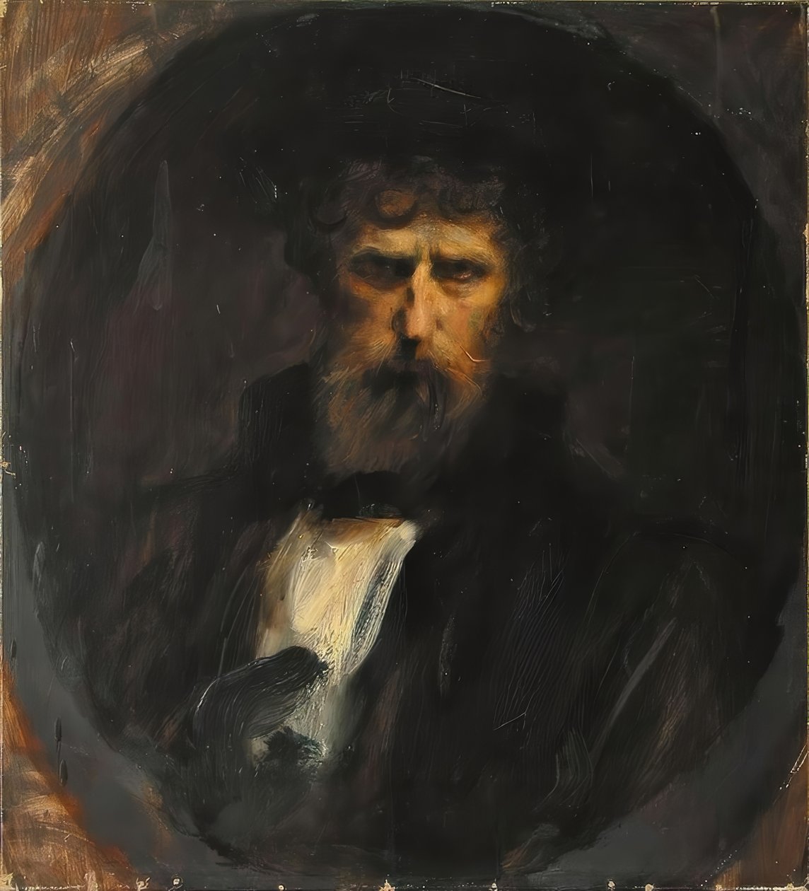 Önarckép alkotó: Leo Samberger