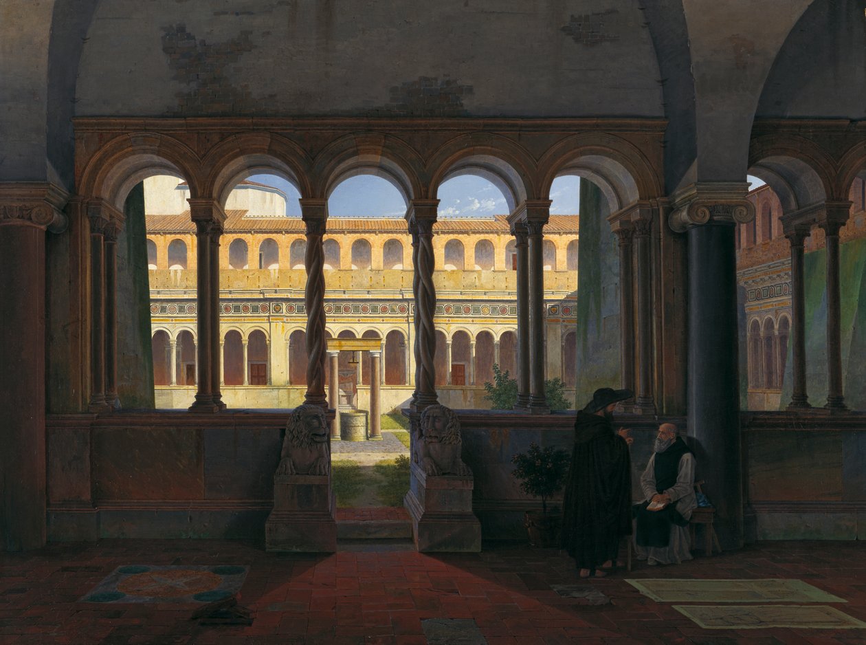 A San Giovanni in Laterano kolostor Rómában alkotó: Leo von Klenze